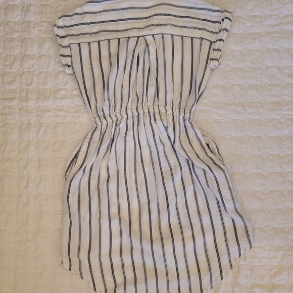 Dresses & Skirts - Striped Button Front Dress Sz XS